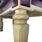 Saistet “Golden Leg” Professional Pool Table – Alloy & Oak Hybrid, Tournament Standard - Image 3