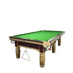 Saistet “Golden Leg” Professional Pool Table – Alloy & Oak Hybrid, Tournament Standard - Image 8
