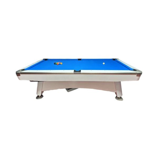 Professional 9FT Tournament Grade Pool Table Solid Wood Frame Leather Pocket for Home Commercial Use Free Accessories Included