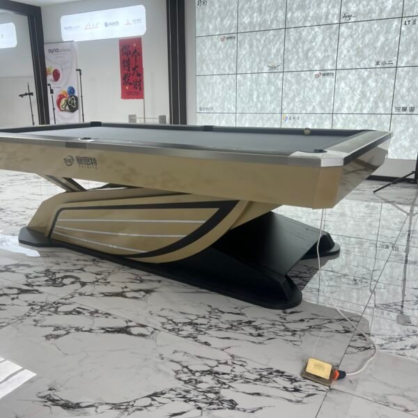 Exclusive American Style Pool Table 7ft/8ft/9ft Size Plastic Pockets Customizable for Entertainment